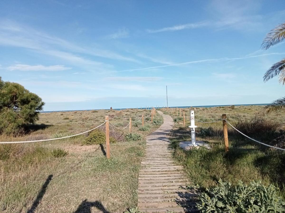 Apartamento Playa Almarda Corinto, Piscina, Wifi,2 Terrazas, Barbacoa,Tranquilo Sagunto Exterior foto