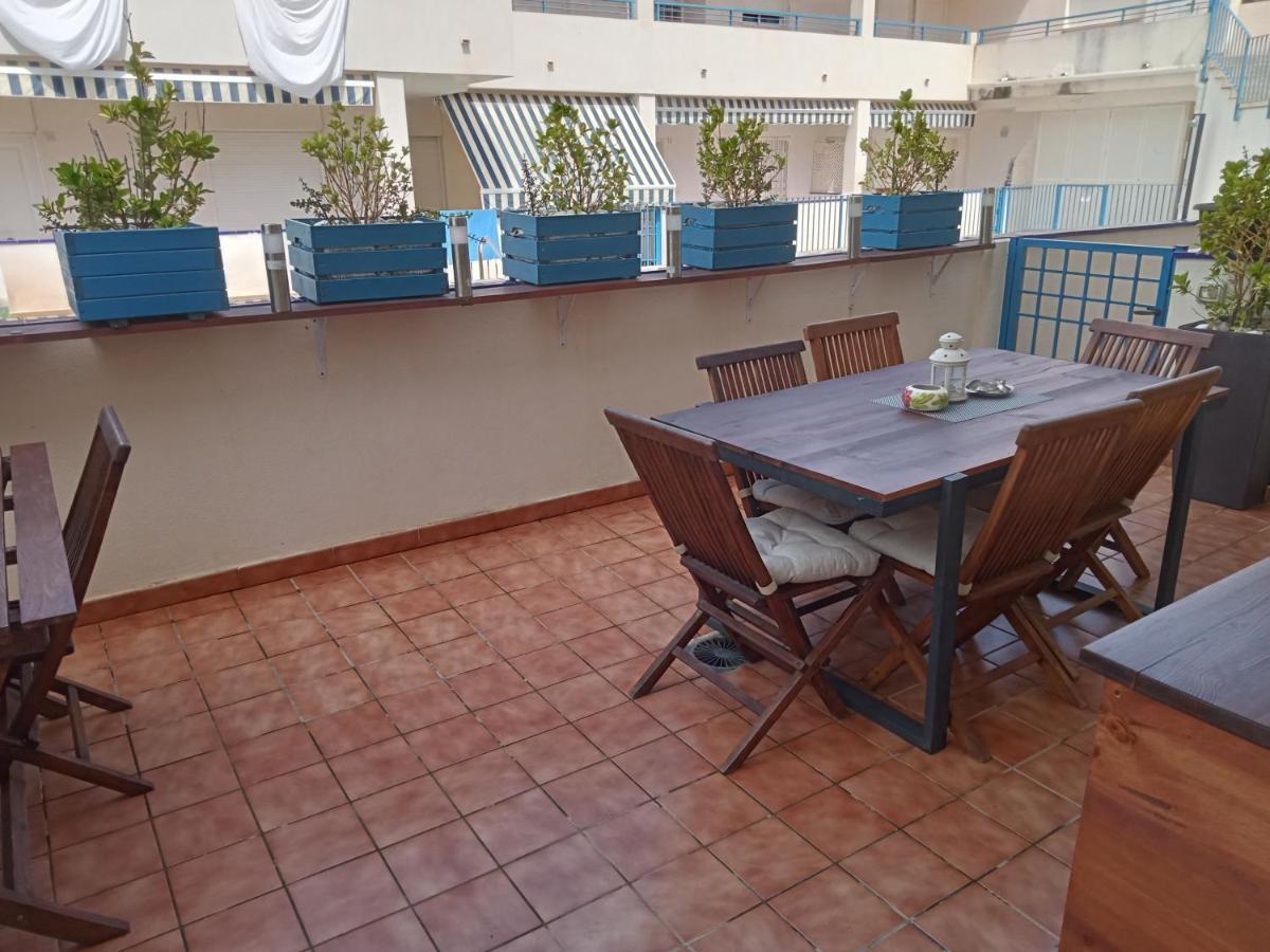 Apartamento Playa Almarda Corinto, Piscina, Wifi,2 Terrazas, Barbacoa,Tranquilo Sagunto Exterior foto