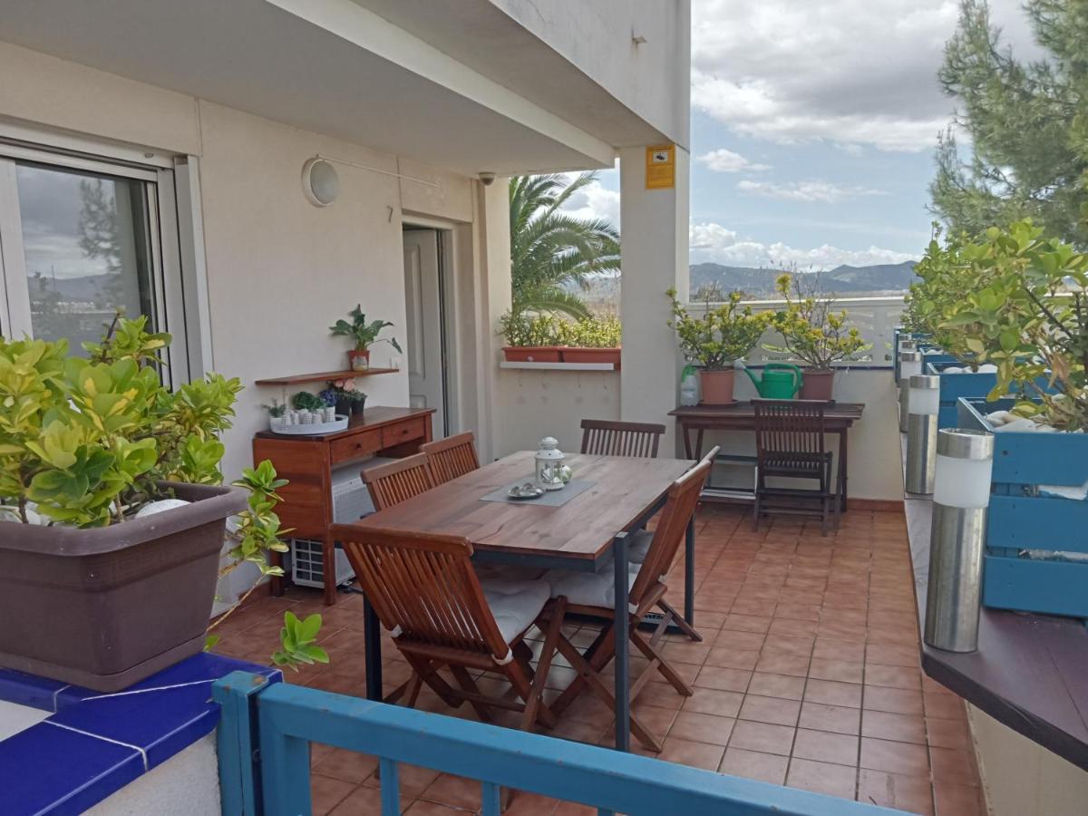 Apartamento Playa Almarda Corinto, Piscina, Wifi,2 Terrazas, Barbacoa,Tranquilo Sagunto Exterior foto