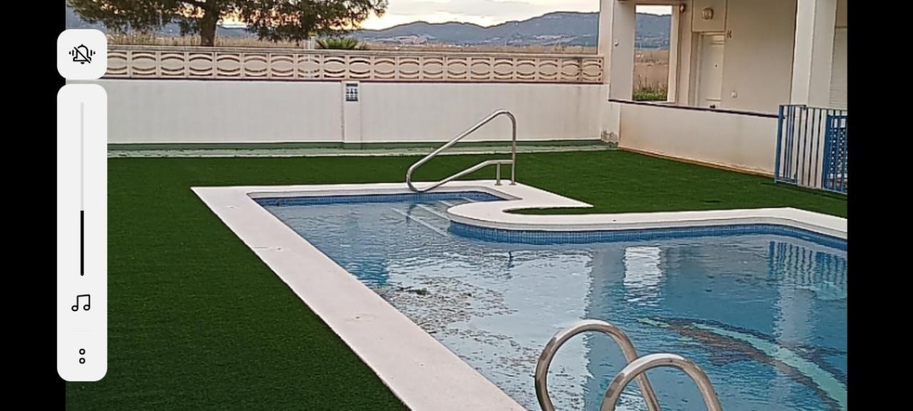 Apartamento Playa Almarda Corinto, Piscina, Wifi,2 Terrazas, Barbacoa,Tranquilo Sagunto Exterior foto